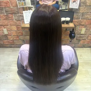 ロング カラー 髪質改善/縮毛矯正 💜COCORO💜のヘアスタイル