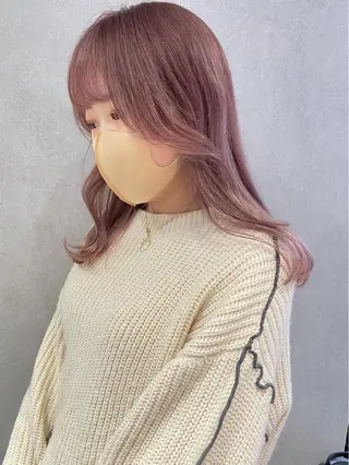 セミロング miyu /大阪美容室のヘアスタイル