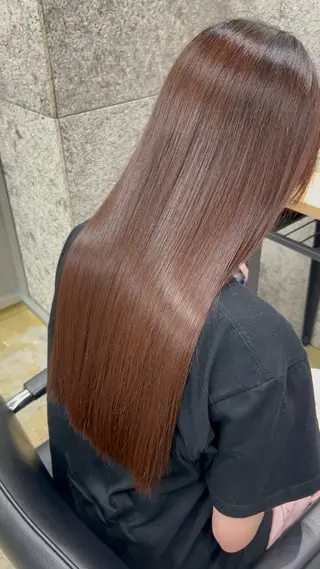 ロング werule pivotcross所属・中村 眞歩のヘアスタイル