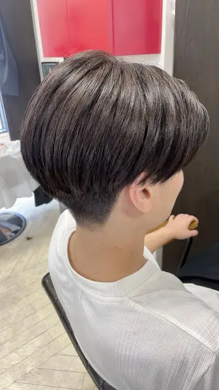 ショート カラー 【ヌーベルバレ】 ゆきみのヘアスタイル