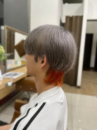 カラー メンズ 💫カットパーマ💫 伊原虎太郎のヘアスタイル