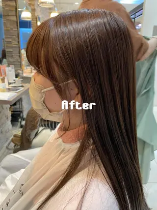 ロング 髪質改善 LISAのヘアスタイル
