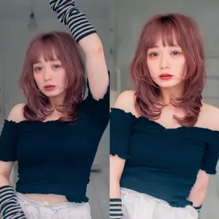 ロング 🎀ボブ/レイヤー /銀座/Emaのヘアスタイル