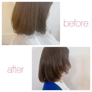 ミディアム 【今だけブリーチ 限定価格💕】すみのヘアスタイル