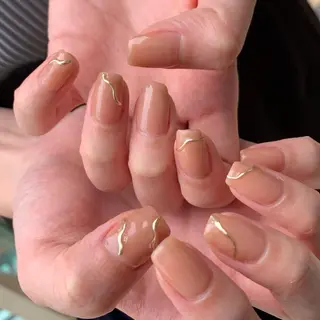 ネイル YUKIMO🍎名駅 /ニュアンスのネイルデザイン