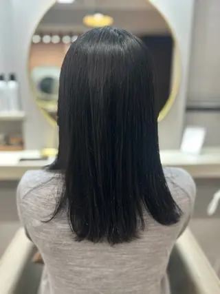 セミロング 池田 太一のヘアスタイル