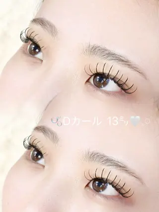 マツエク・マツパ アイラッシュ＆アイブロウ The TEN 千葉店所属・ERI🧸🧸 アイリスト🌼のマツエク・マツパデザイン
