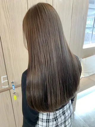 ロング カラー Silk-lei【銀座店】所属・銀座/美髪縮毛矯正 /髪質改善/山本翔華のヘアスタイル