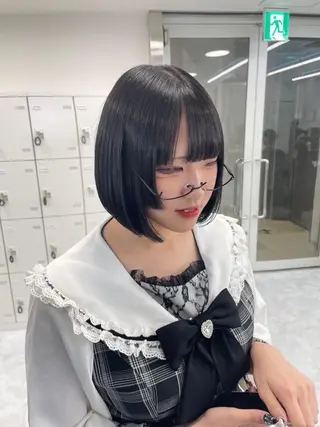 カラー 大人っぽ韓国ヘア🤍 yuma🐈‍⬛のヘアスタイル