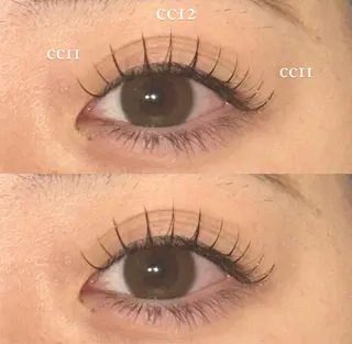 マツエク・マツパ NORA hinataのマツエク・マツパデザイン