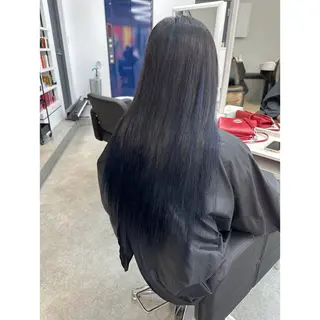 ロング 韓国ヘア×ハイトーン AYA💫のヘアスタイル