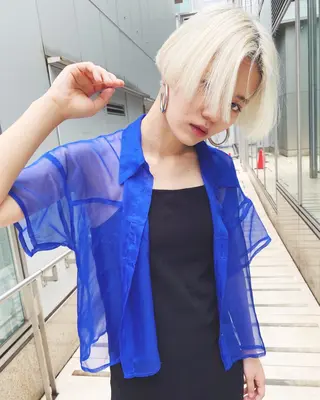 ショート 🍇透明感カラー/ カットひかる🍒のヘアスタイル