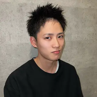 カラー パーマ メンズ 早川 翔夢のヘアスタイル
