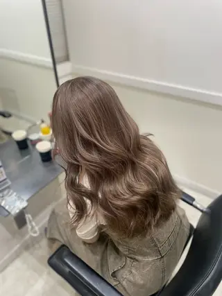 ロング 🤍韓国トレンド ヘア🤍miku🤍のヘアスタイル