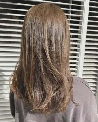 セミロング 髪質改善/イルミナ/ 城崎のヘアスタイル