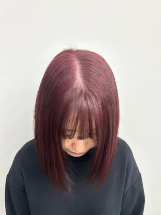 ロング noa  🦋 ブリーチ/暖色のヘアスタイル