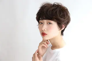 ショート 岩岡 和哉のヘアスタイル