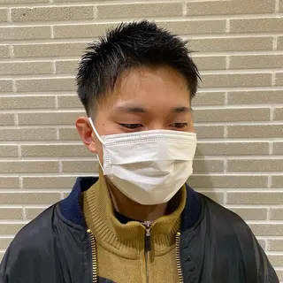 メンズ 赤本悠斗波巻きパーマ メンズパーマのヘアスタイル