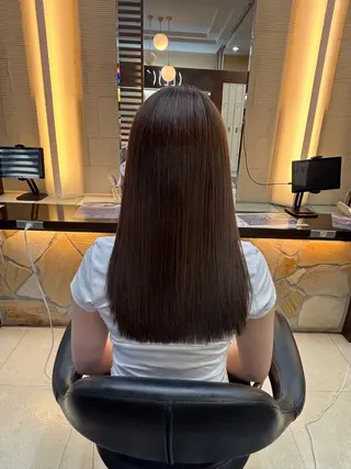 ロング 中沼 未来のヘアスタイル