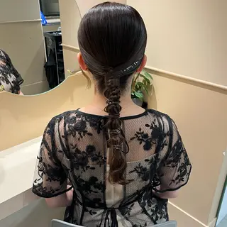 ロング ヘアアレンジ 🫧tomoka 透明感カラー🫧のヘアスタイル