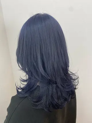 セミロング カラー ヘアアレンジ ✨ハイトーン/カット /Yudai✨のヘアスタイル