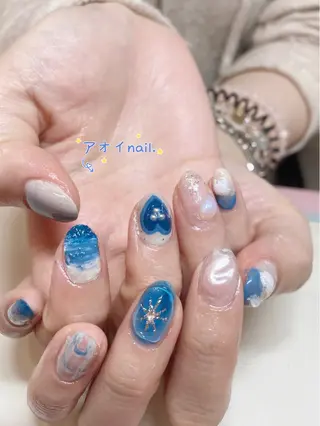 ネイル LEDアイラッシュ ∩_∩アオイのマツエク・マツパデザイン