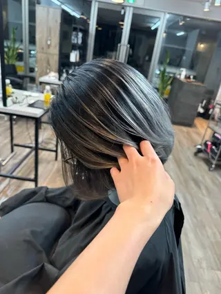 ショート ルスリー大和所属・井上 彩加のヘアスタイル