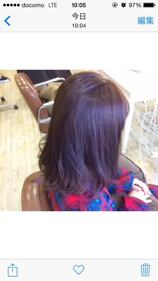 ミディアム 平内 賢人のヘアスタイル