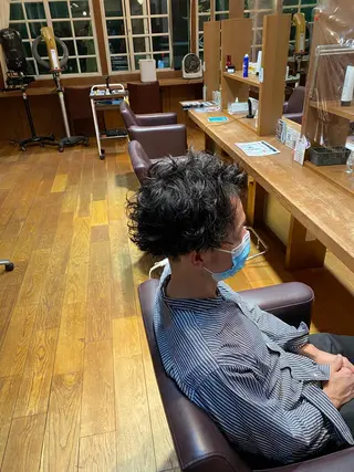 ショート パーマ topstylist 遠山康兵のヘアスタイル