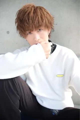 ミディアム カラー ヘアアレンジ ✨【公式】渋谷メンズ サロン BLUCK✨のヘアスタイル