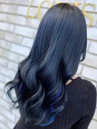 カラー 💓Yuri💓 ハイトーン/デザインのヘアスタイル