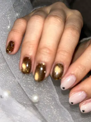 ネイル takara nail所属・takara射水高岡 マグネット韓国ポップのネイルデザイン