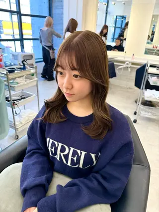 ロング カラー ♡ParveMix 花房 菜乃♡のヘアスタイル