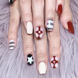 ネイル 稲垣 江梨花のネイルデザイン