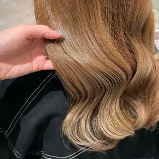 セミロング カラー ヘアアレンジ .⋆⟡💖 Marin💖⟡⋆.のヘアスタイル