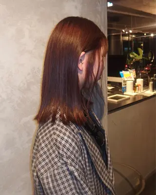 ミディアム RAF(旧kotibybrooch)所属・水野谷遥/ハイトーン /カラーモデル🎀のヘアスタイル