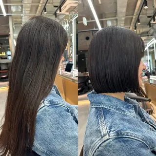 ミディアム ✨髪質改善特化✨副 店長椎葉信乃介のヘアスタイル