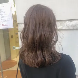ミディアム カラー 冨木 雄斗のヘアスタイル