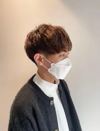 ショート メンズ いなみね はるきのヘアスタイル