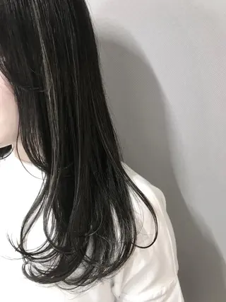 ロング カラー 新井 広樹のヘアスタイル