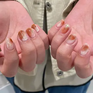 ネイル 淡色ネイル 🎀moeのネイルデザイン