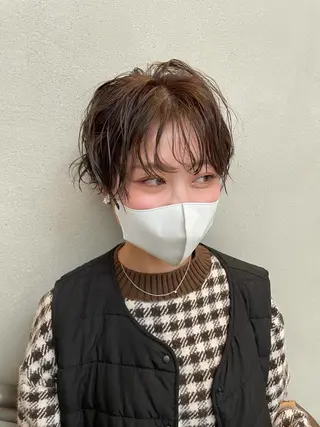 ショート カラー 沖縄/ヘアアレンジ /ナカノのヘアスタイル