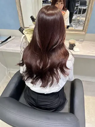 ロング カラー ハイトーン/ブリーチ 💙みずき💙のヘアスタイル