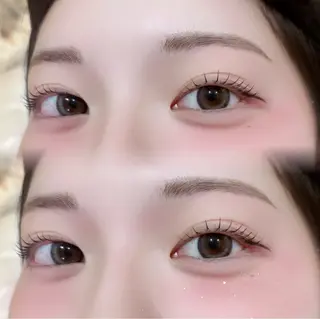 マツエク・マツパ 束感まつげパーマ💗 アイブロウ🌷糠谷のマツエク・マツパデザイン