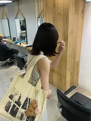 カラー とば みゆうのヘアスタイル