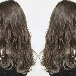 ロング カラー パーマ ヘアアレンジ tocca所属・毎月通える価格♪ 杉本真基のヘアスタイル