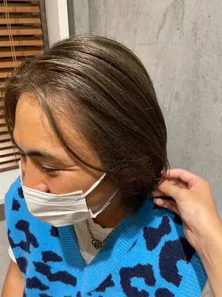 ショート メンズ 💜透明感カラー🌈 /森絵美莉⛄️❄️のヘアスタイル