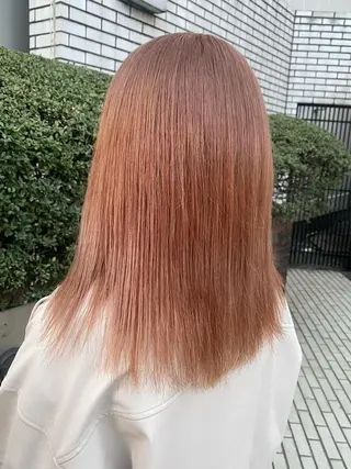 ミディアム カラー 遠藤沙也加 /レイヤーカットのヘアスタイル