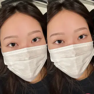 アイブロウ 🩵HARUHI 京都Two🩵のマツエク・マツパデザイン