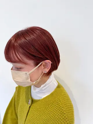 ショート カラー mahalo hair design所属・ハイトーン特化 川井優汰のヘアスタイル